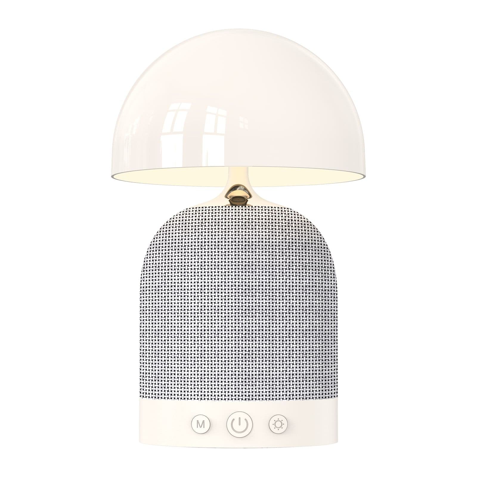cream mushroom speaker detail