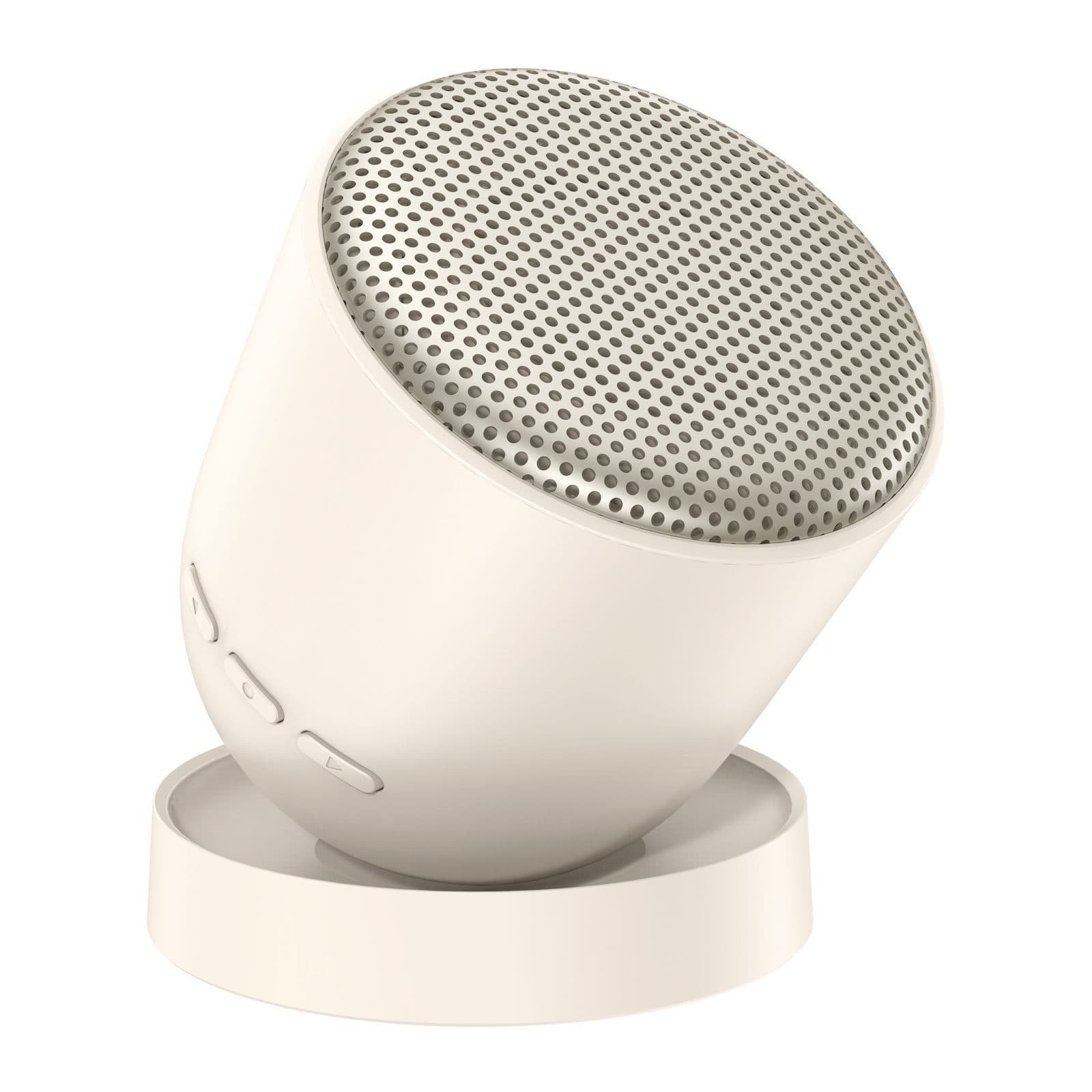Bluetooth speaker BT2970 with tilting base, front view on white